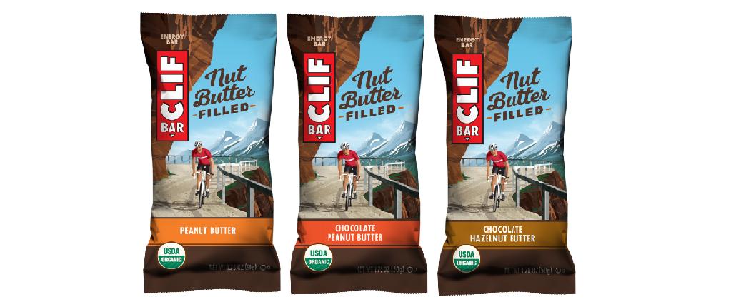 CLIF Bar launcht Nut Butter Filled Energieriegel