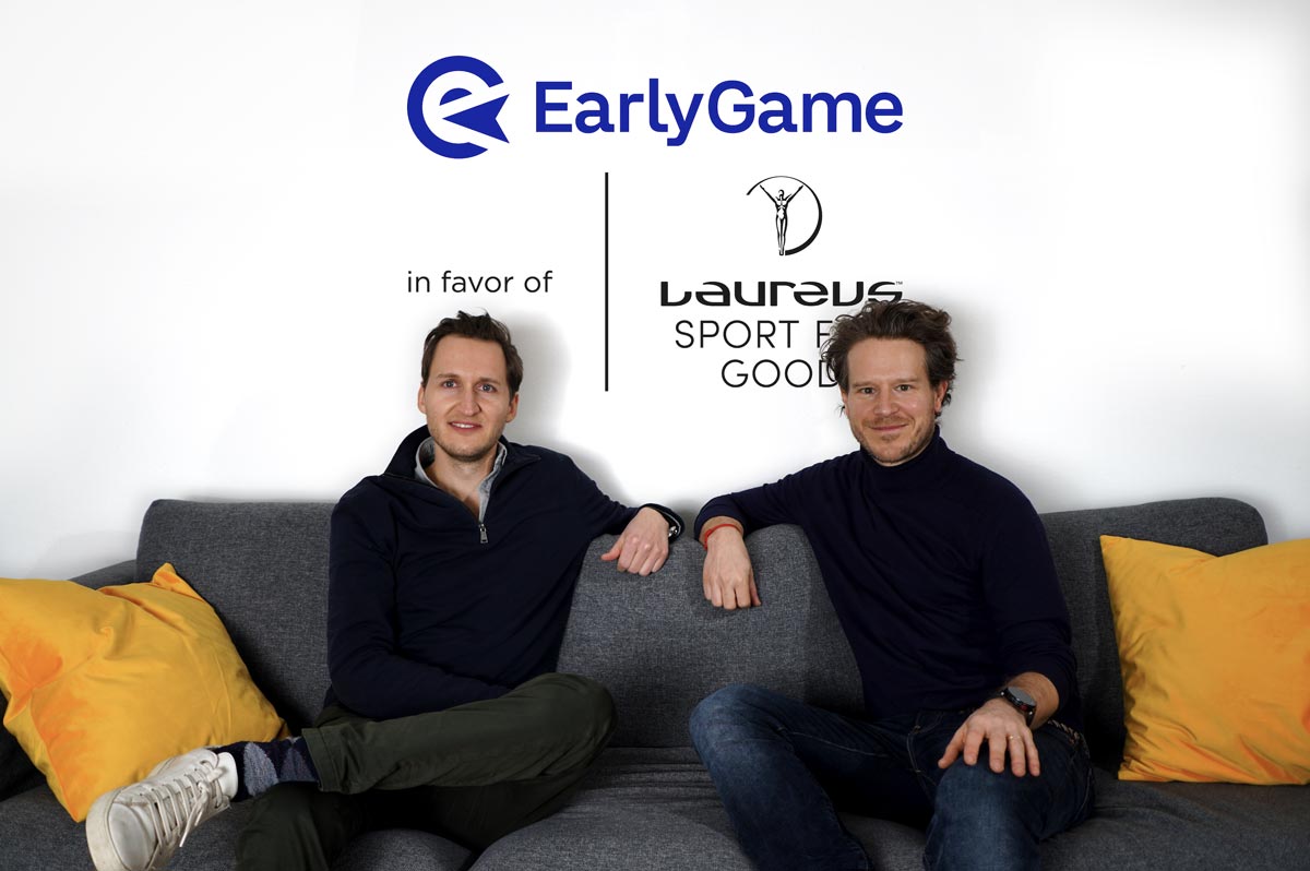 Early Game Award v. l. Fabian Furch, Laureus Paul Schif