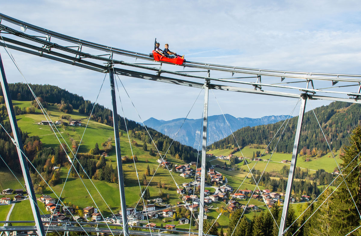 Drachenflitzer Alpine Coaster © Wildschönau Tourismus