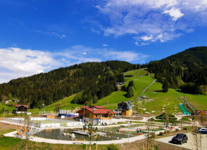 Ganz viel Platz für Abenteuer: Der neue Freizeitpark „Familienerlebnis Drachental Wildschönau“. © Wildschönau Tourismus