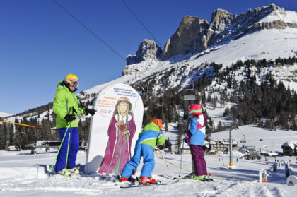 Das Skigebiet Carezza ist ideal für Familien © Carezza Ski, Laurin Moser