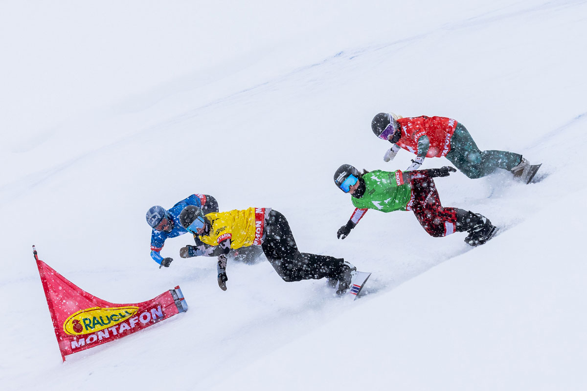 FIS Snowboard Cross Weltcup Montafon (c) Montafon Tourismus - Stefan Kothner
