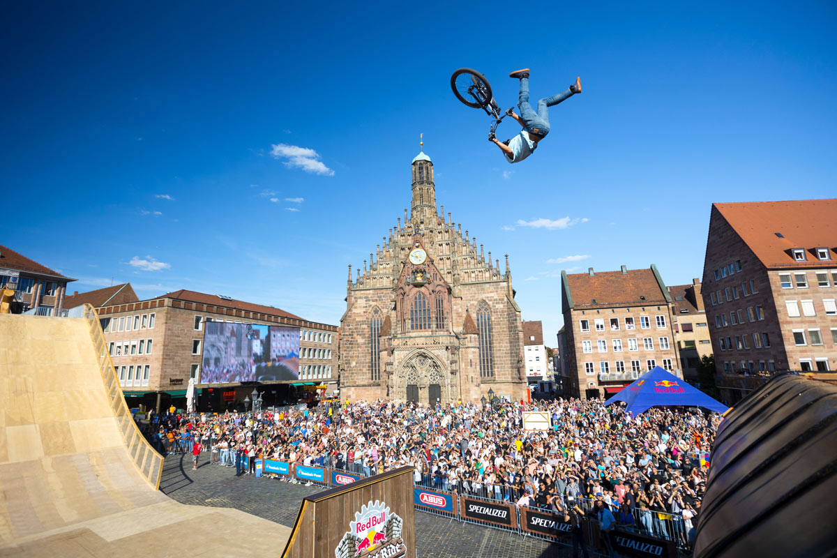 Red Bull District Ride, 2022, Nürnberg Lukas Knopf © Flo Hagena / Red Bull Content Pool