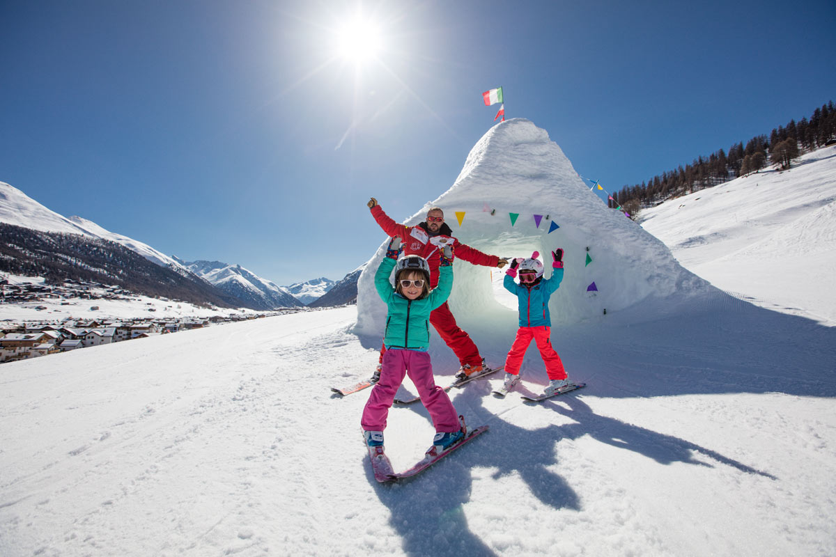 Livigno Familien-Ski © Roby Trab