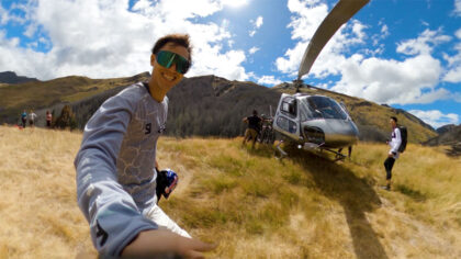 HELICOPTER TRAIL TOUR in NEW ZEALAND