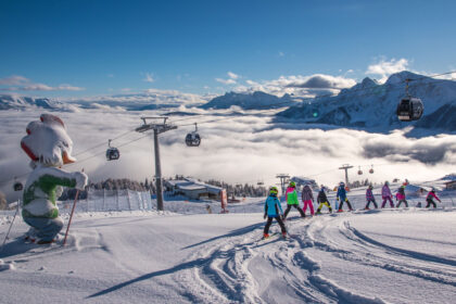 Skivergnügen für die ganze Familie Dolomitenregion Kronplatz