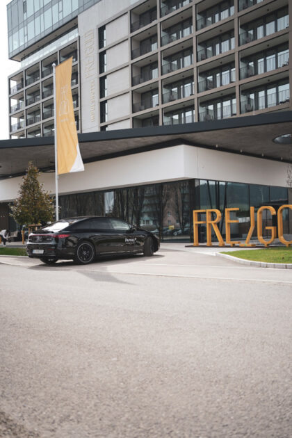 Das Hotel Freigold und PAPPAS Linz veranstalten die ICONIC Car Days für Mercedes AMG Driver © Impulshotel Freigold
