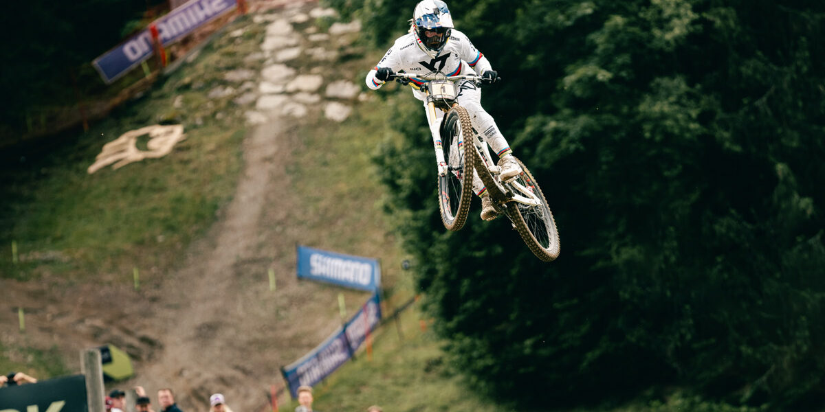 MTBWC24 Leogang DHF Vali Hoell by M. Ablinger