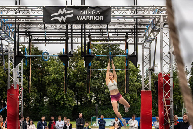 Ninja Warrior beim Münchner Sportfestival 2024 © Simon Gotzler
