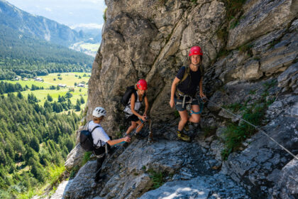 FLF Pinuit Klettersteig © Philipp Ruggli