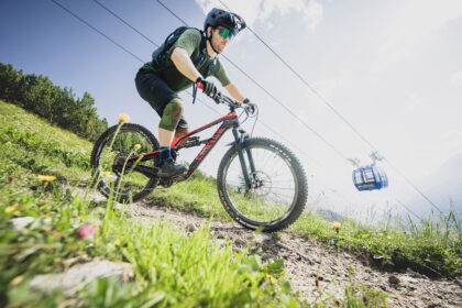 Biken am Galzigtrail © TVB St. Anton am Arlberg