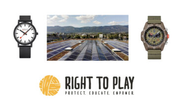 © Mondaine / Luminox / Right To Play