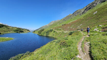 St. Anton am Arlberg Bike & Hike zum Schönverwall Langsee © Roland Schopper