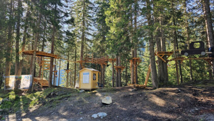 St. Anton am Arlberg Waldseilgarten im Verwall © Roland Schopper