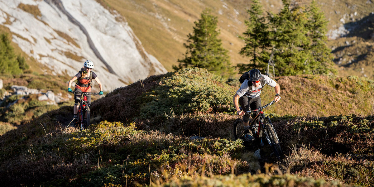 LAAX Biken im Herbst © Philipp Ruggli