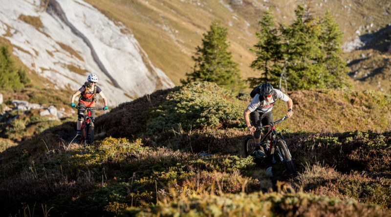 LAAX Biken im Herbst © Philipp Ruggli