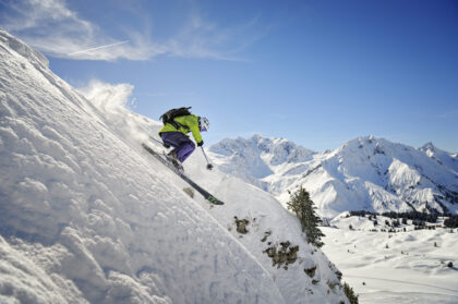 freeriden am arlberg© skilfte warth berghaus schroecken