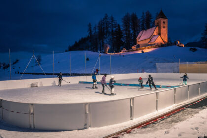 Flims Laax Falera Eislaufen © Philipp Ruggli