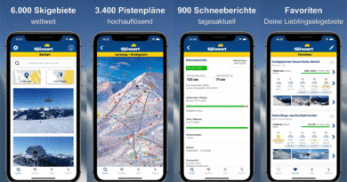 Skiresort – Ski App - Kostenlose Ski-App mit allen Skigebieten der Welt