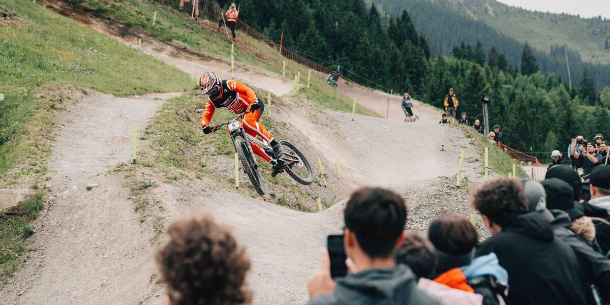 MTBWC 25 Leogang DHI Oli Clark NZL © Patrick Wasshuber