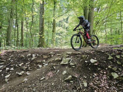 Heummödern Trail mit Faith Mini-Mullet Bike © Roland Schopper