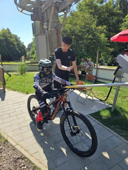 Heummödern Trail mit Faith Mini-Mullet Bike © Roland Schopper