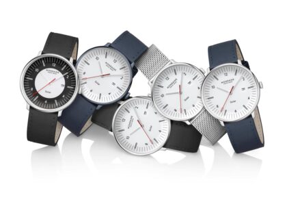 Mondaine Doppio Solar Uhren Gruppebild MLE.41900