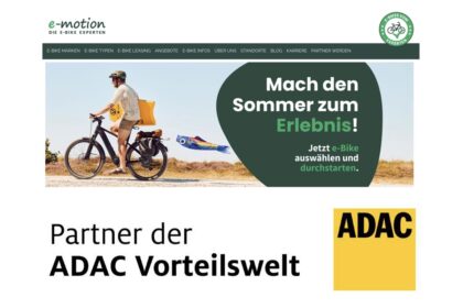 e-motion Partner ADAC Vorteilswelt