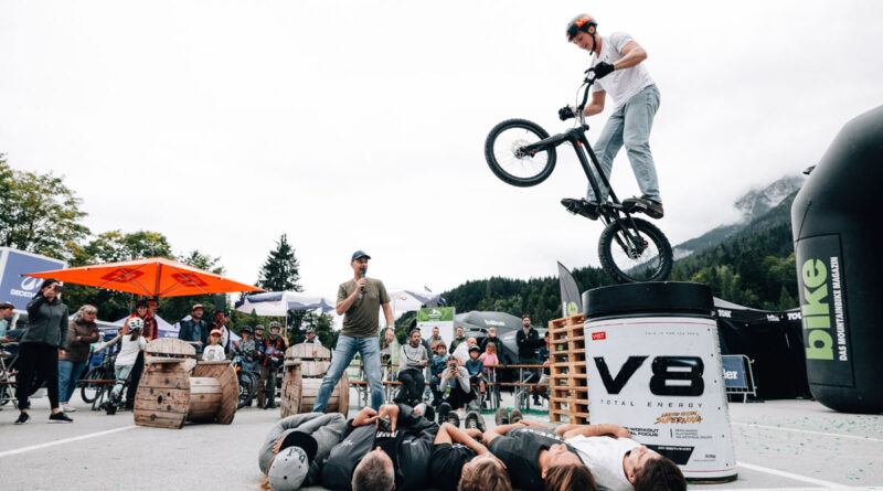 Bike Trial Show mit Thomas Klausner © Miha Matavz