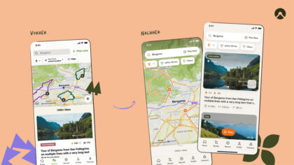 Komoot launcht neues Design