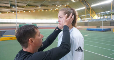 Lars Lienhard und Gina Lückenkemper © NAT