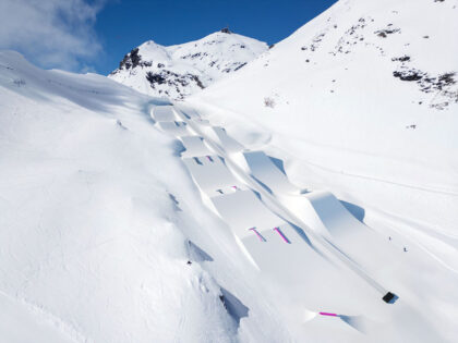 Visiualisierung der Pända Snowpark Sessions 2025 © Schilthornbahn AG