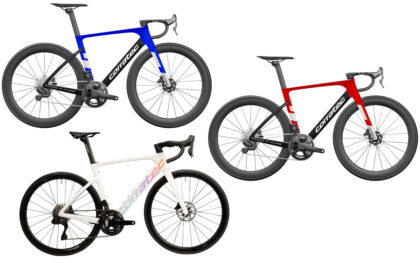 SRAM RED AXS E1, SHIMANO Dura Ace Di2, CCT EVO FACTORY von corratec