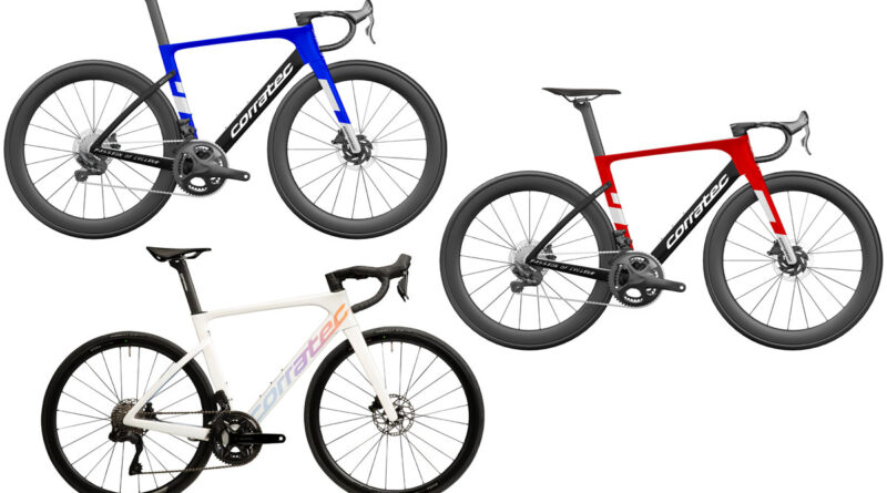 SRAM RED AXS E1, SHIMANO Dura Ace Di2, CCT EVO FACTORY von corratec