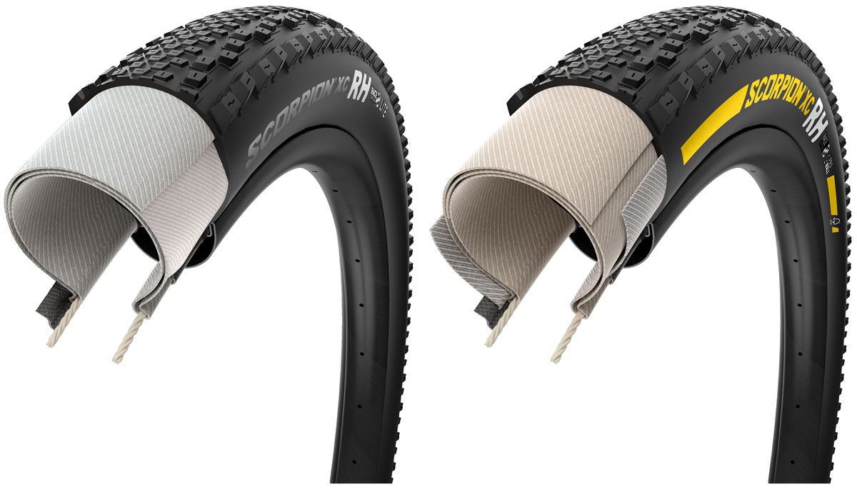 PIRELLI SCORPION XC RH Lite Silver und ProWALL Team