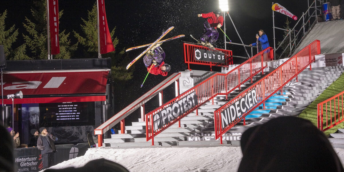 Hintertux Park Opening RockARail HTO25 Joel Liimatainen