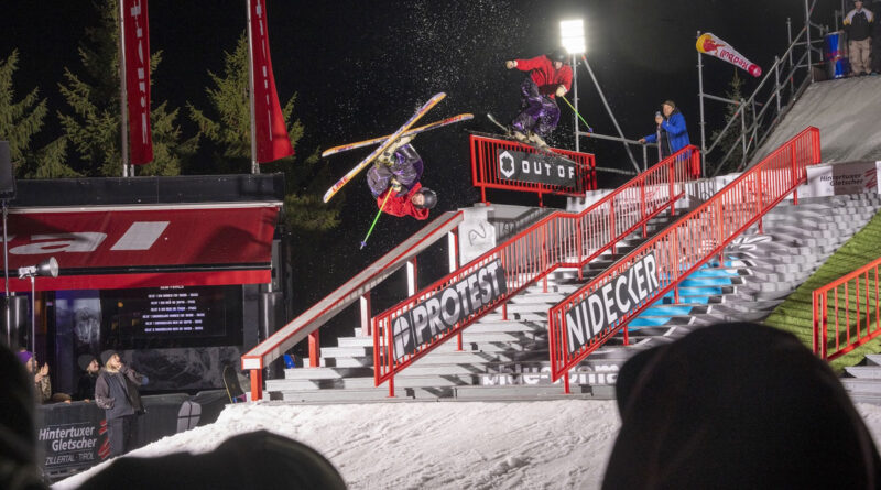 Hintertux Park Opening RockARail HTO25 Joel Liimatainen