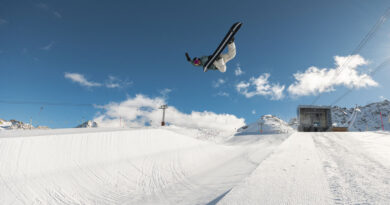 Die neue Superpipe in Sportberg Corvatsch © Fabian Gattlen