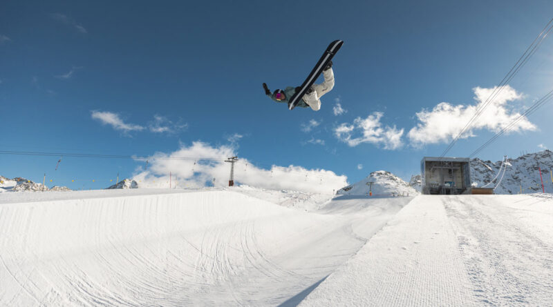 Die neue Superpipe in Sportberg Corvatsch © Fabian Gattlen