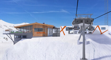 Visualisierung Bergrestaurant (c) Gasteiner Bergbahnen AG