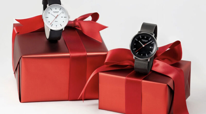 Mondaine Doppio Doppelte Weihnachtsfreude © MONDAINE