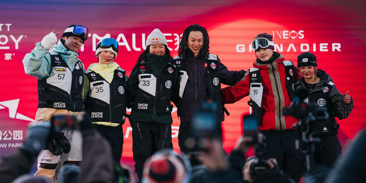 The Snow League CHN Podium