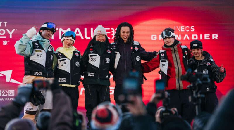 The Snow League CHN Podium