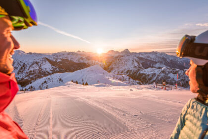 Kärntens Skipisten im goldenen Licht - © Kärnten Werbung GmbH