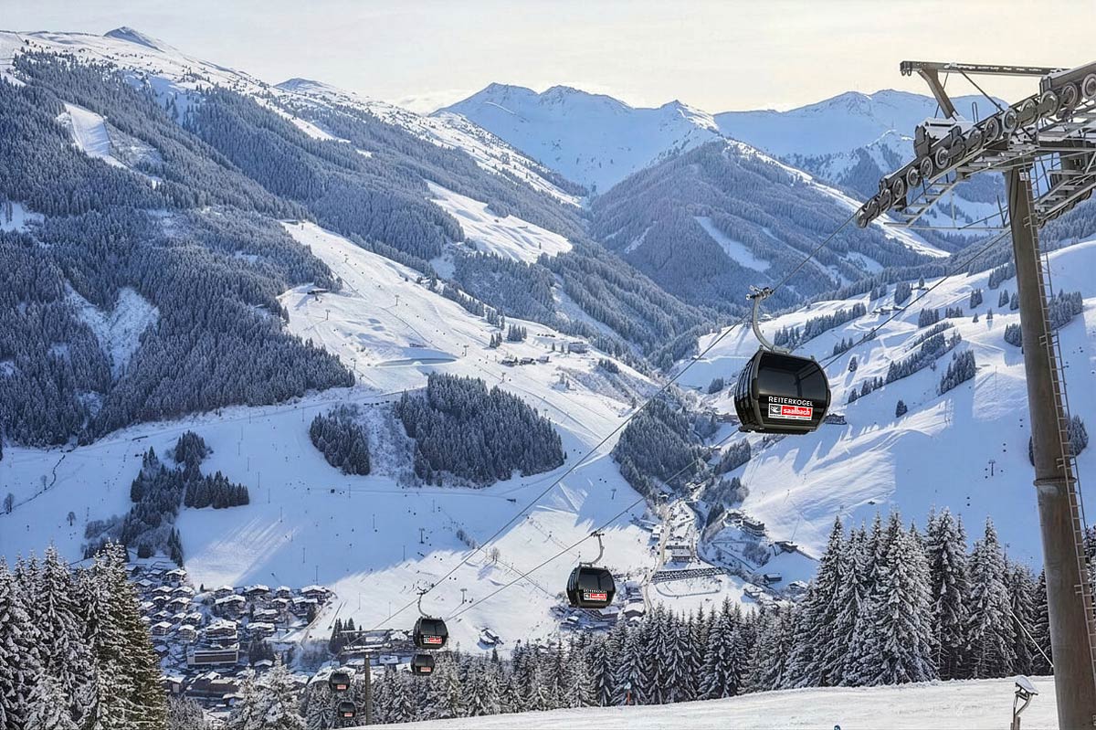 Die neue Reiterkogelbahn Saalbach Hinterglemm © saalbach.com