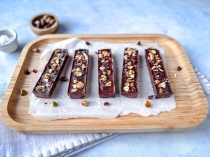 Rezeptbild Erdnuss Protein Riegel