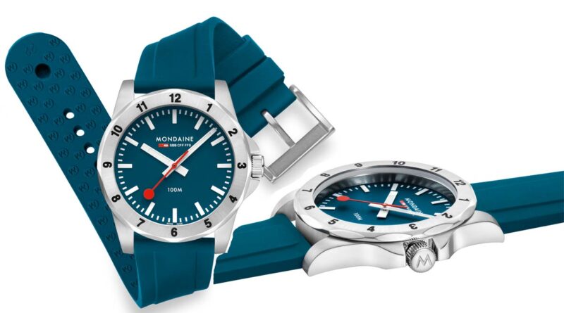 MONDAINE LAUNCHT SEINE NUMERI BLUELAKE 42MM