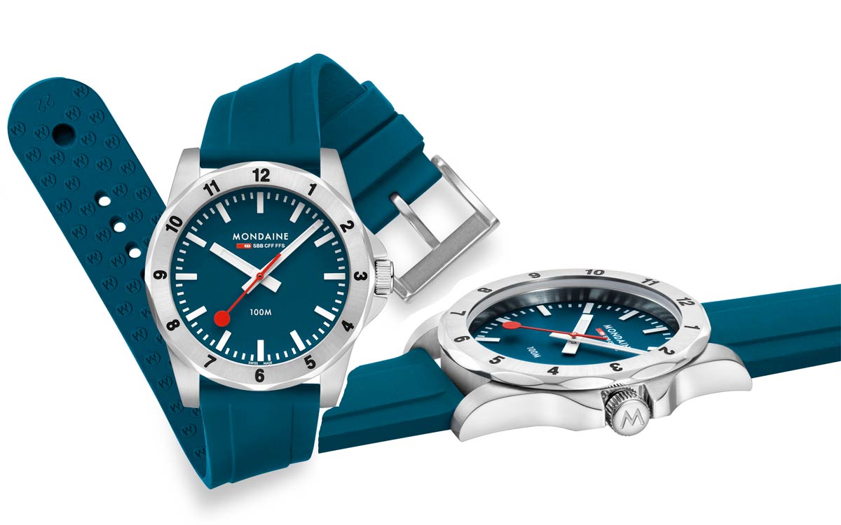 MONDAINE LAUNCHT SEINE NUMERI BLUELAKE 42MM