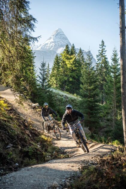 Drei neue Trails - unterschiedliche Schwierigkeitsgrade © Tiroler Zugspitz Arena