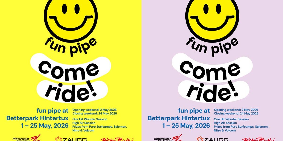 COME RIDE: Die Fun Pipe im Betterpark Hintertux